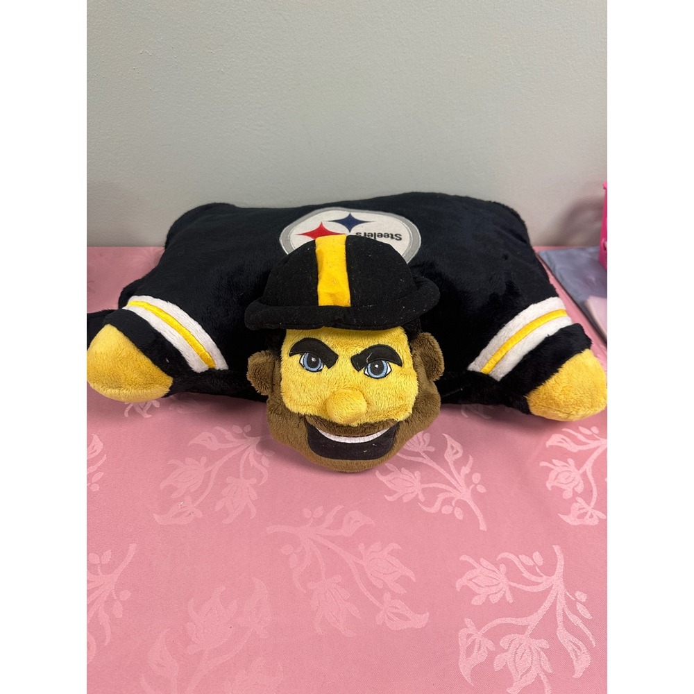 Pillow Pets NFL Pittsburgh Steelers Steely McBeam Plush Mascot Pillow 20 inch